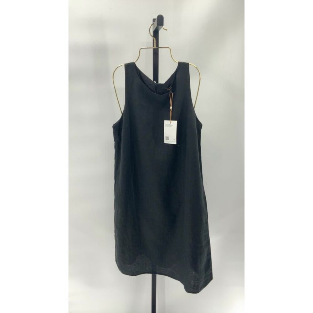 Quince Black Sleeveless Dress